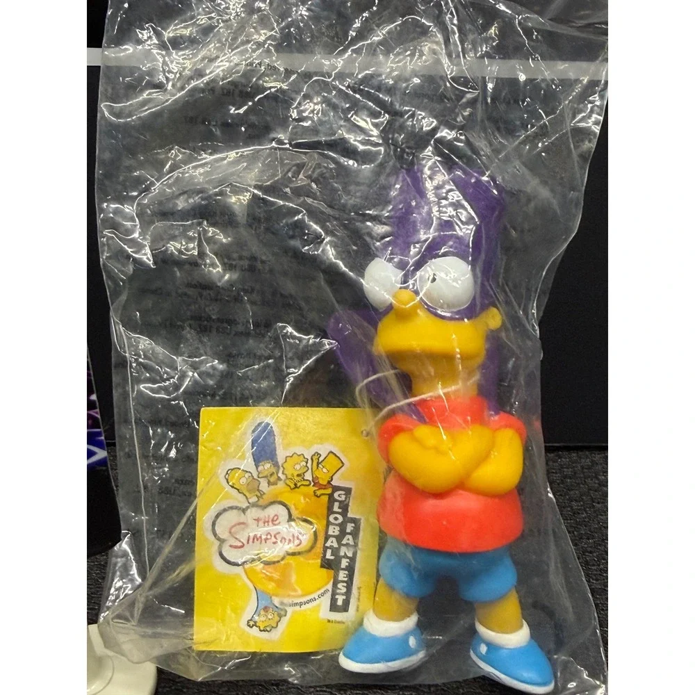 The Simpsons Global Fanfest Bart Simpson Action Figure Sealed New 2000s Toy